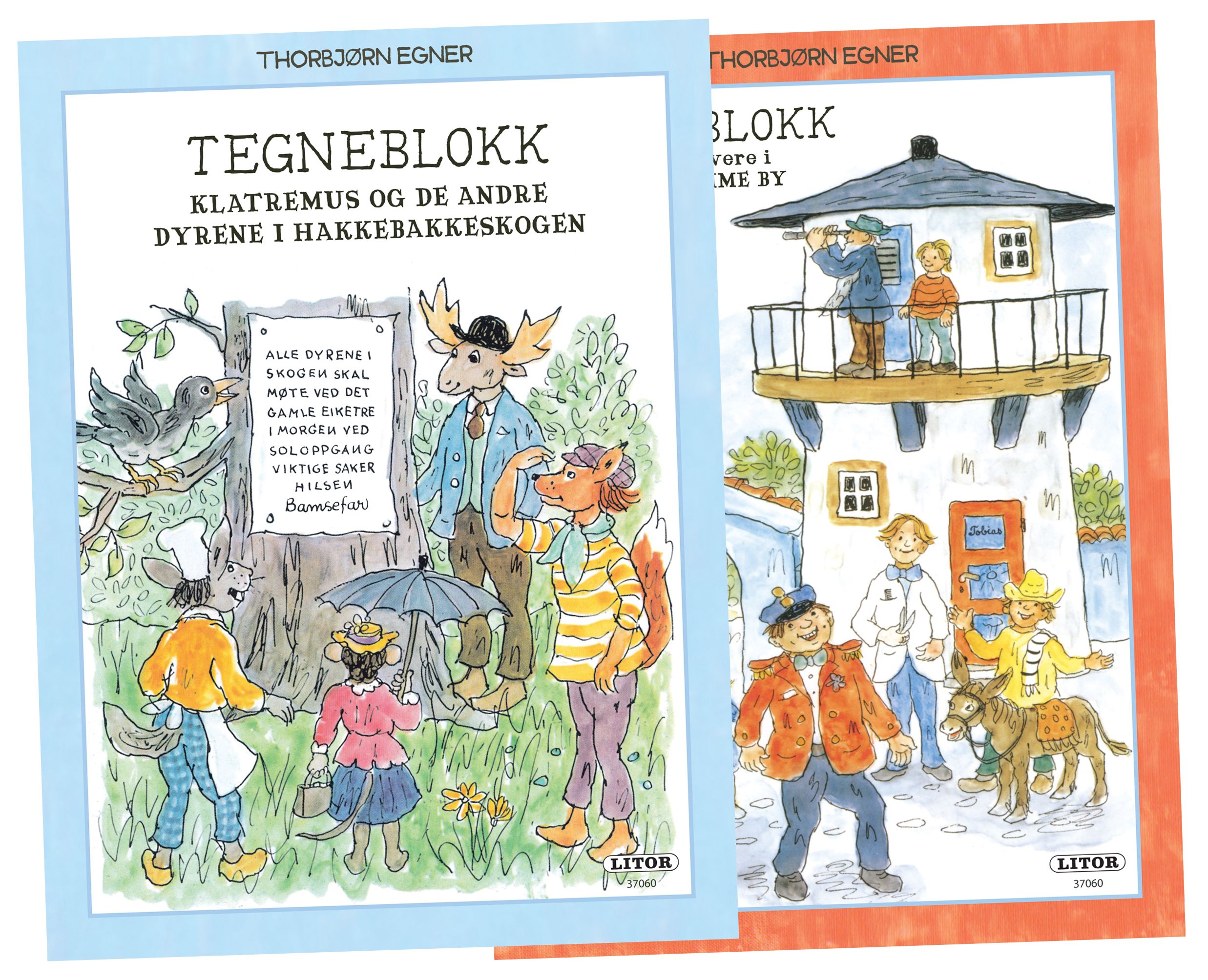 Tegneblokk Thorbjørn Egner