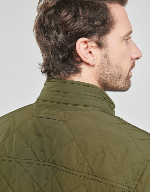 Gant - QUILTED WINDCHEATER - Kaki