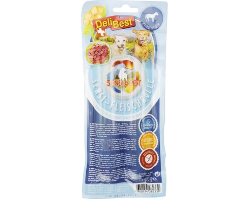 Delibest Sensi Pet Meat Roll Paard, 2 x 400 g