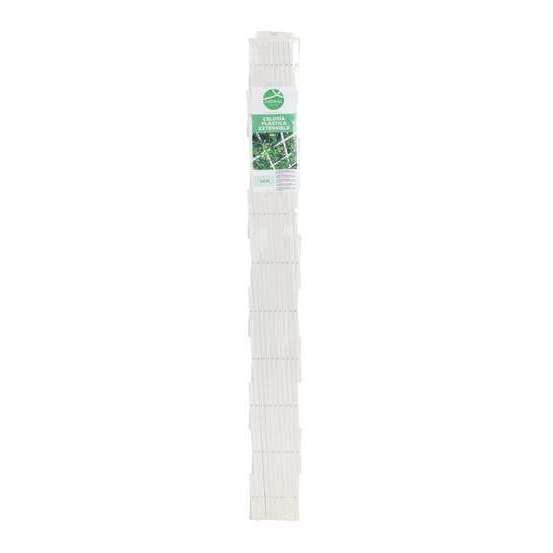 Treillis extensible PVC blanc dimension 1x2m