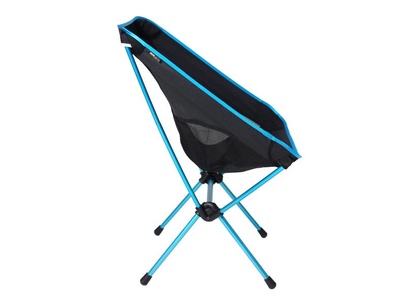 HELINOX Campingstuhl Chair One XL Black/Cyan Blue Leichter Campingstuhl