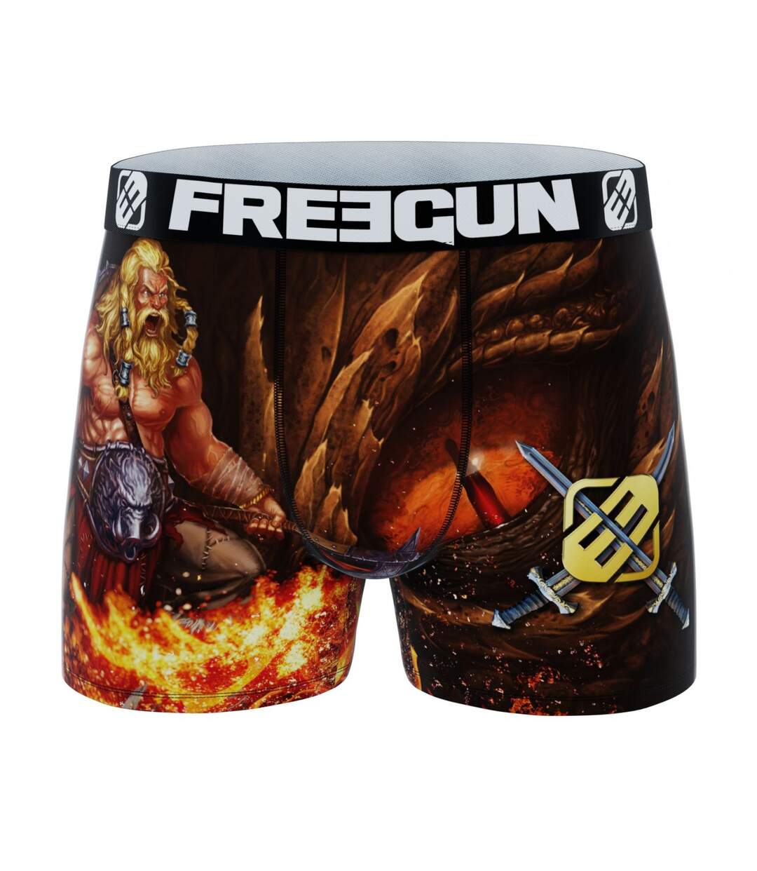 Boxer Homme Heroic Fantasy, Caleçon Homme Original et Doux (Lot de 6)
