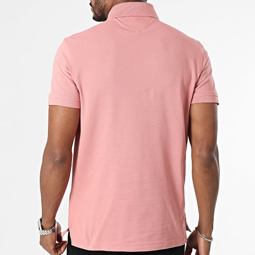 Polo Manches Courtes Slim 1985 7771 Rose