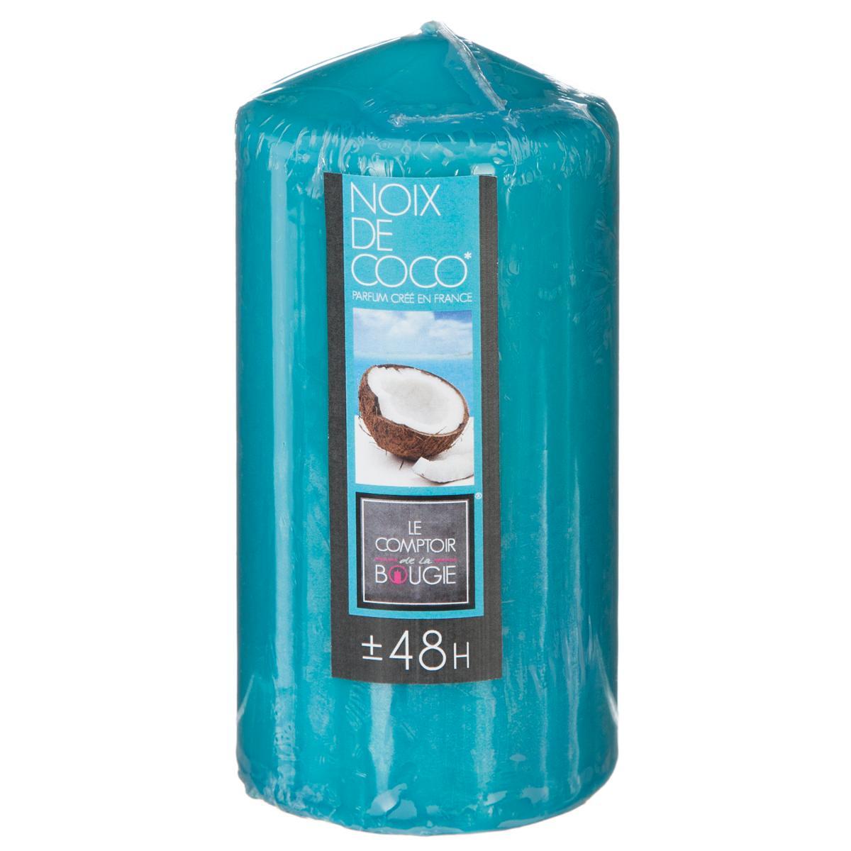 BOUGIE PARFUMEE RONDE 395G COCO 7X14CM