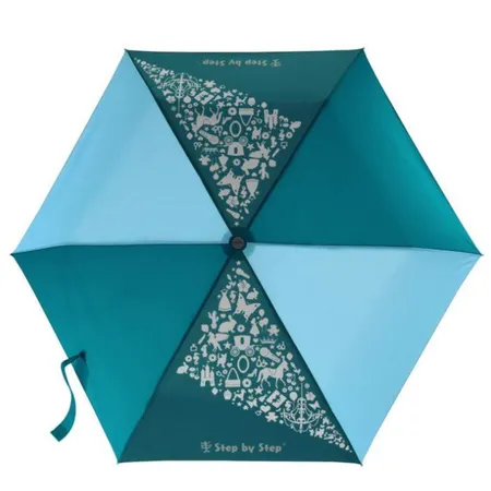 Step by Step Regenschirm, Magic Rain EFFECT, Petrol