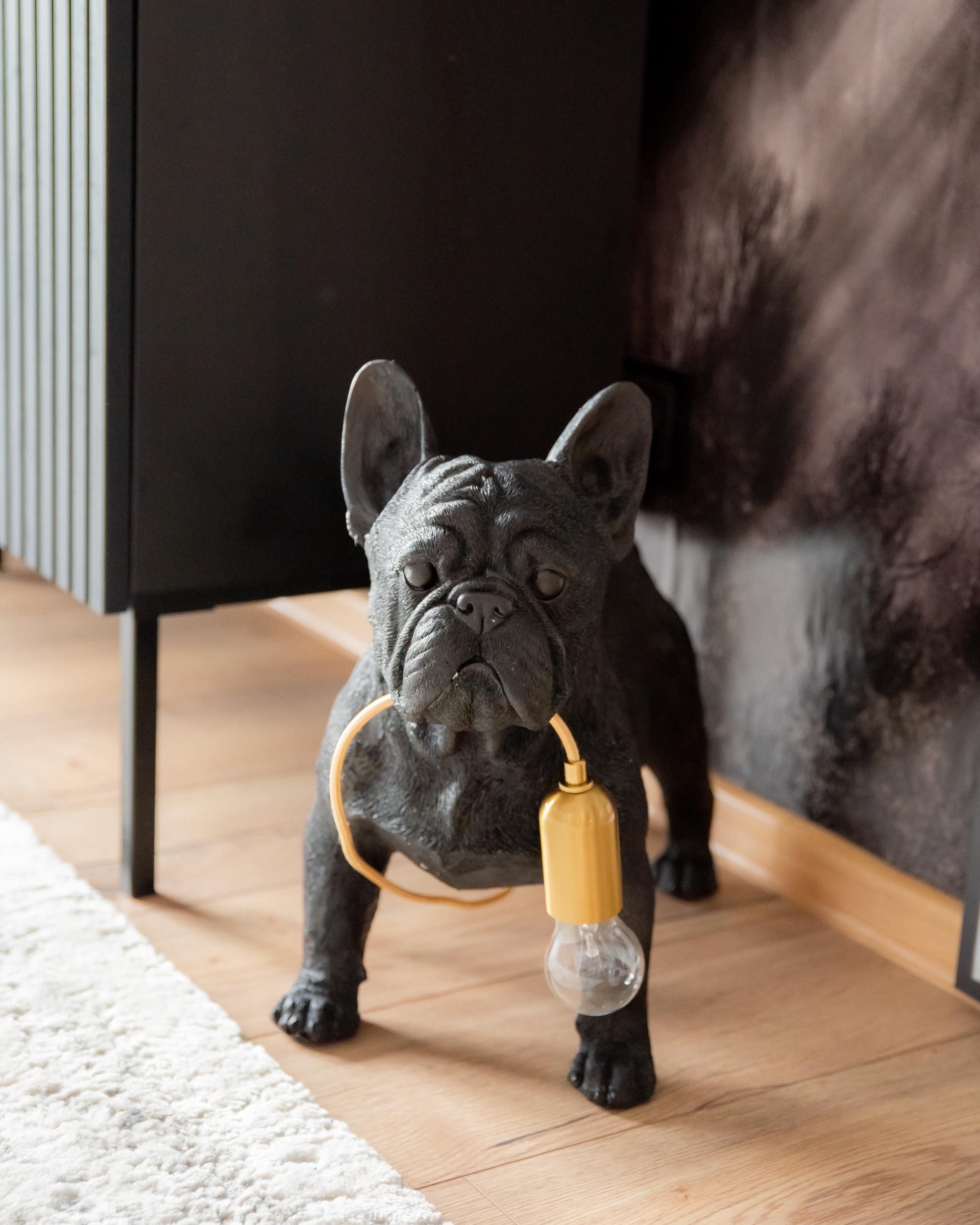 Tafellamp Hond BAXTER Zwart