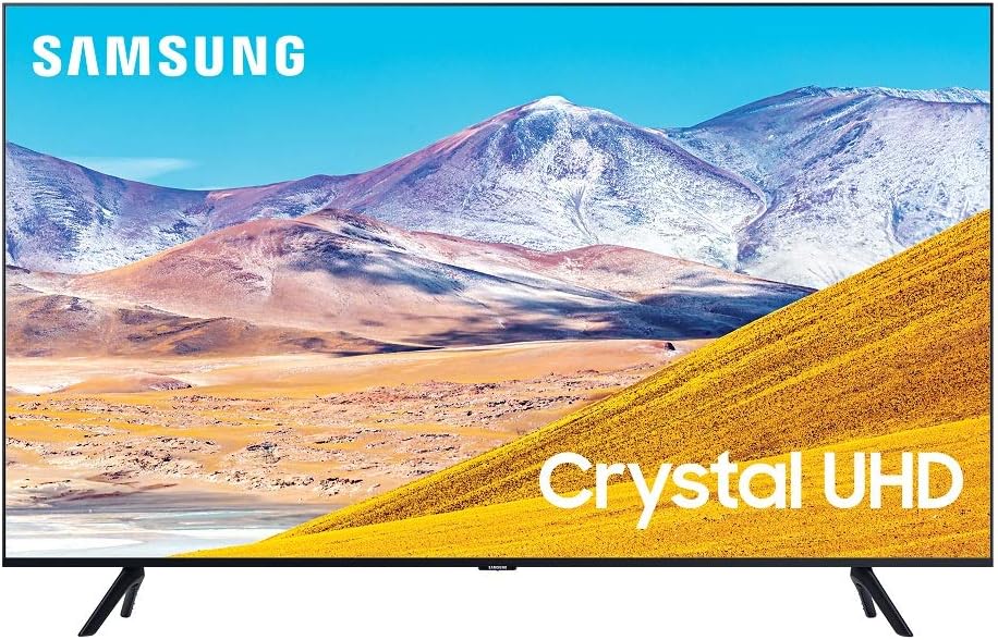 Samsung Crystal UHD Série TU-8000 de 65 polegadas - Smart TV 4K UHD HDR com Alexa integrada (UN65TU8000FXZA, modelo 2020)