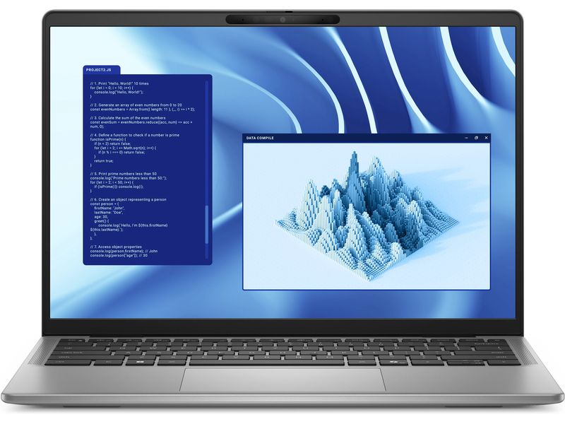 Dell Notebook Latitude 7455 ( X Elite, 32GB, 512GB) Leistungsfähiger KI Laptop mit Snapdragon-Prozessor