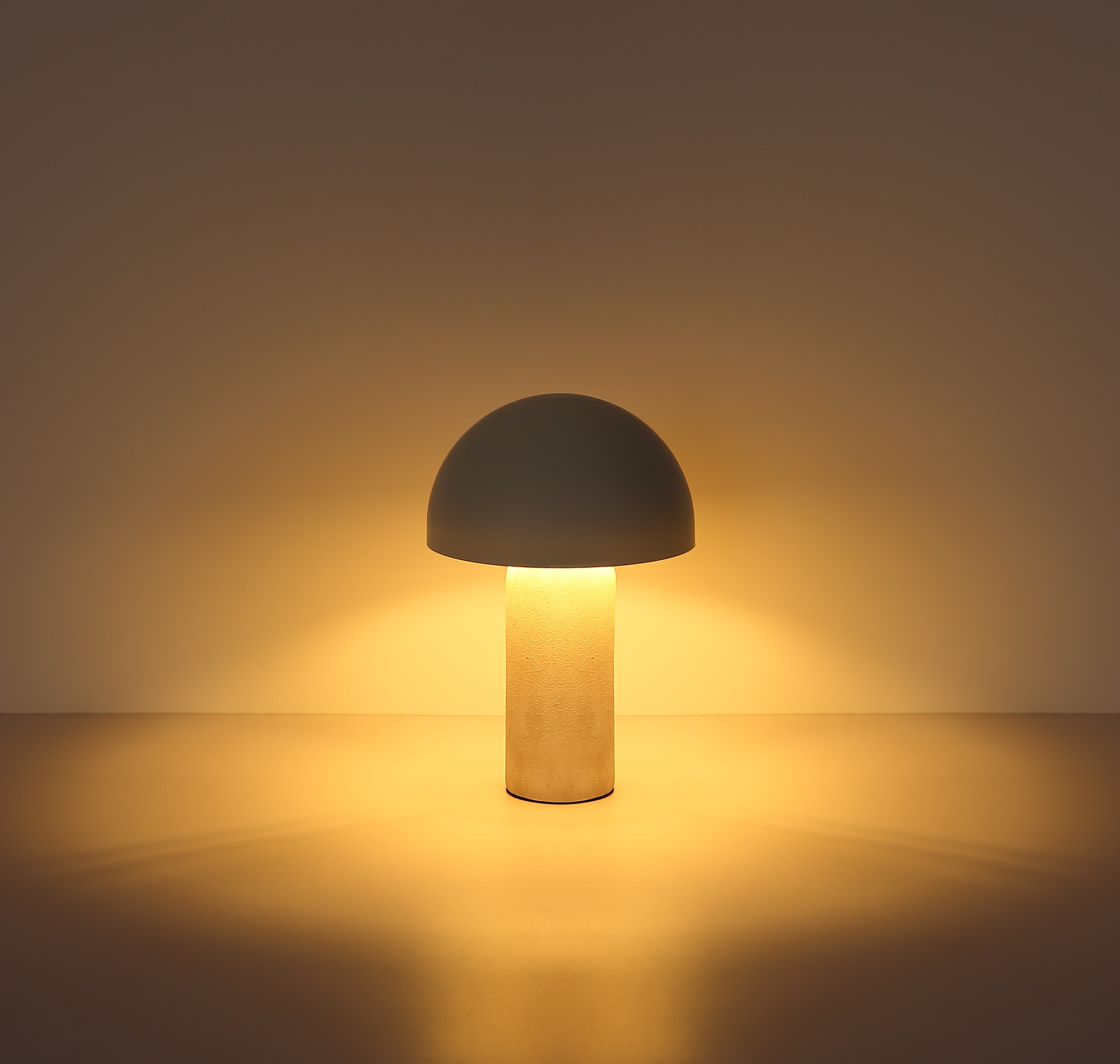 homsy by Ana Johnson Tischleuchte »LUMEVA Pilz Lampe« E14 warmweiss - kaltweiss Keramik, Pilzleuchte, Höhe 38cm