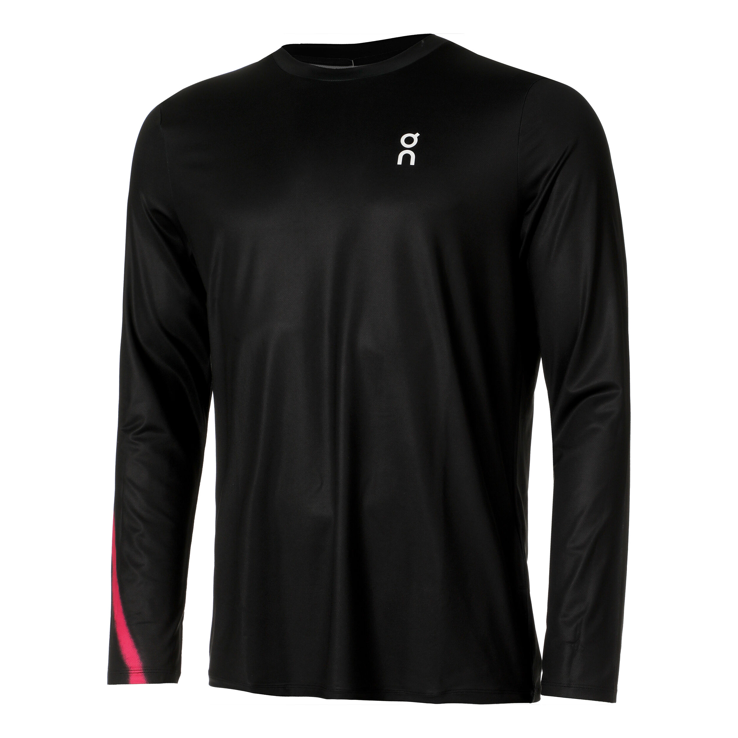 On Court Haut Manches Longues Hommes - Noir