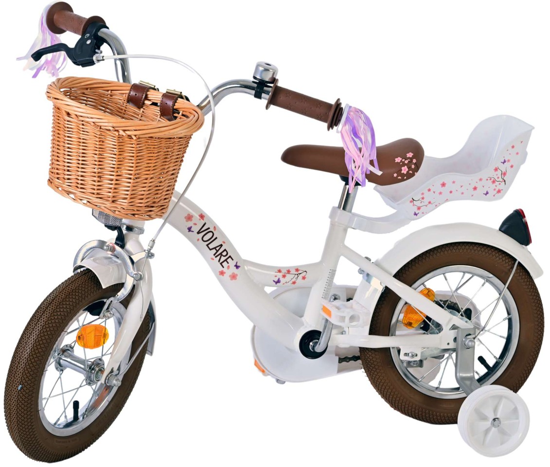 Volare - Børnecykel 14'' - Blossom Hvid