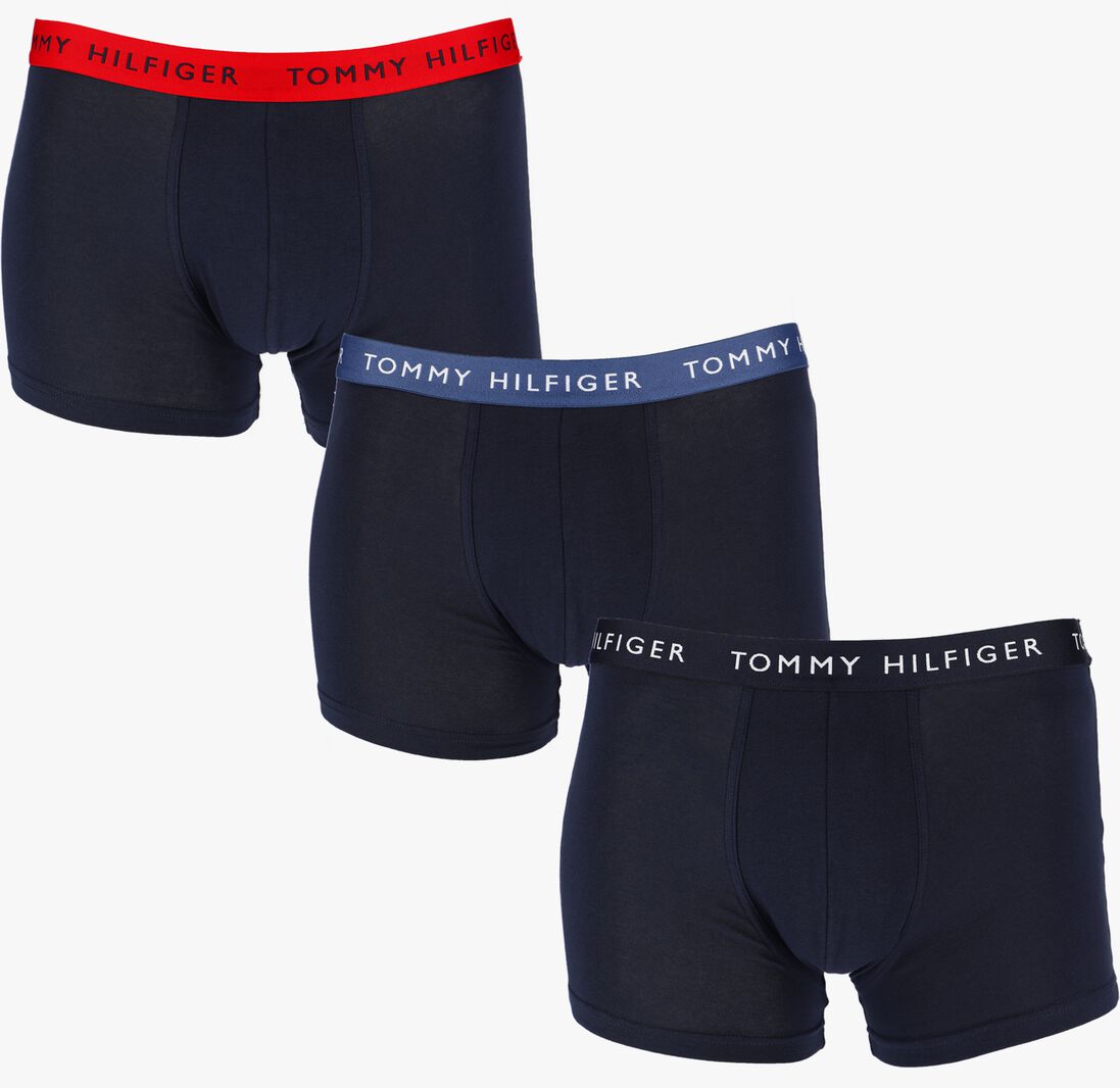 TOMMY HILFIGER UNDERWEAR donkerblauwe tommy hilfiger underwear boxershort 3p truk wb