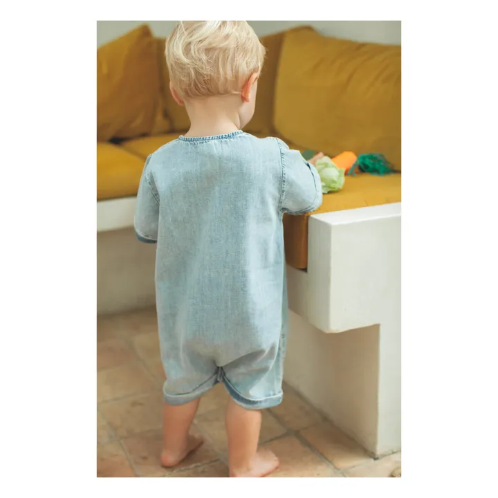 Marlot Paris Combishort Pépito Denim | Denim bleached