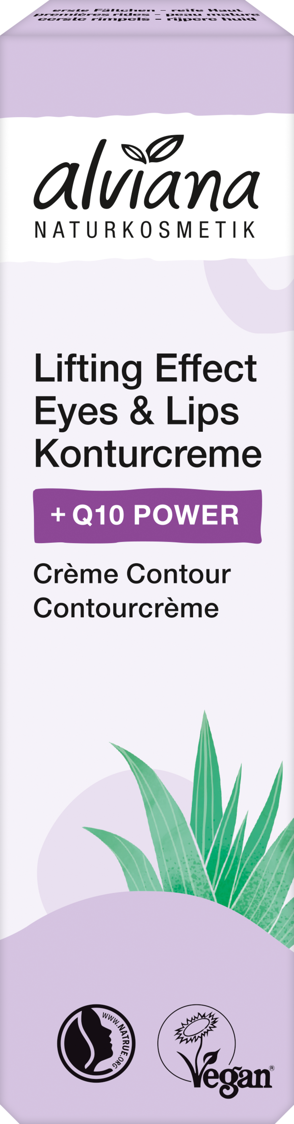 alviana Naturkosmetik  +Q10 POWER Lifting Effect Konturcreme, 15 ml