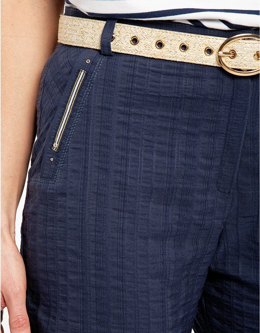 Pantalon 7/8ème marine
