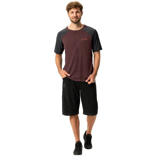 Débardeur running VAUDE MEN'S MOAB PRO SHIRT DARK OAK
