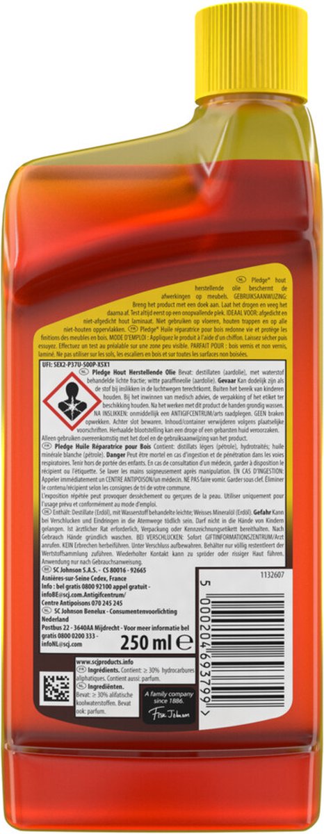 Pledge Herstellende Meubelolie Expert Care (250 ml)