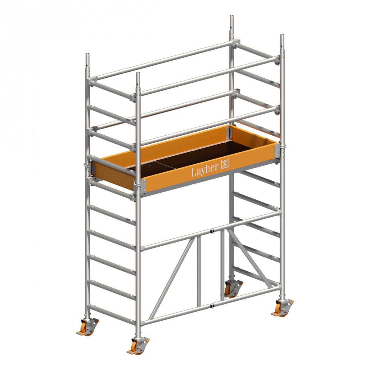 Layher Zifa rolsteiger veiligheidsconstructie P2 3,61m AH