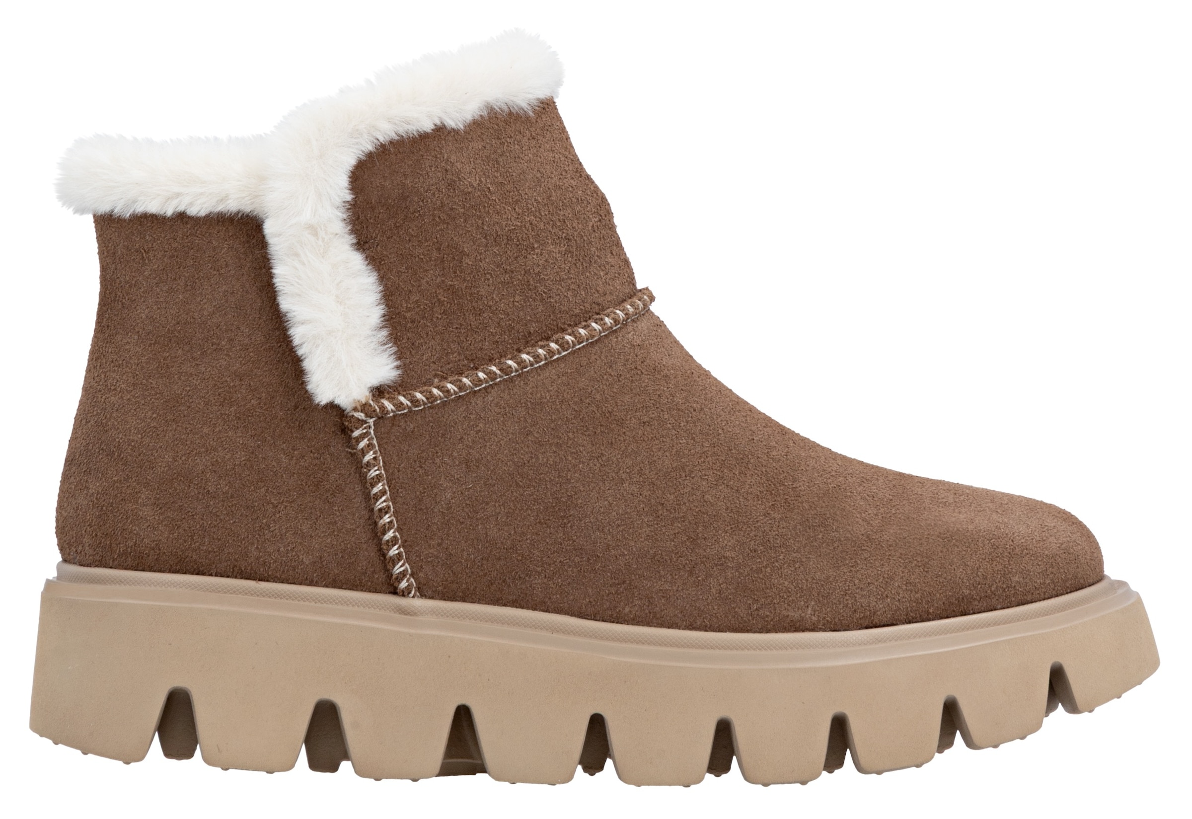 Rieker EVOLUTION Winterboots  Plateaustiefel, Schlupfschuh mit Innenreissverschluss