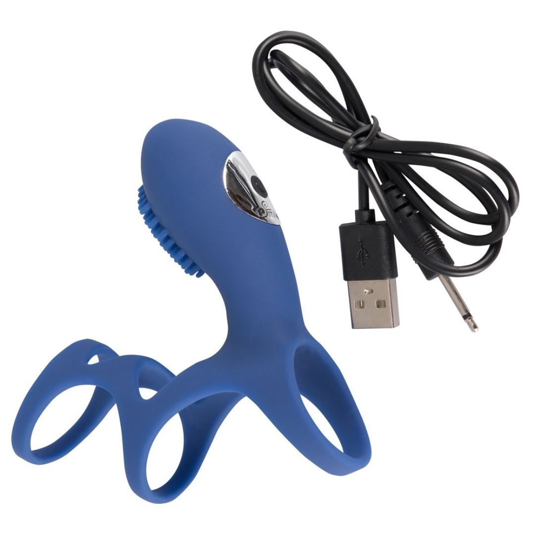 Vibro-Penisring „Rechargeable Couple Sleeve” | 10 Vibrationsmodi | Sweet Smile