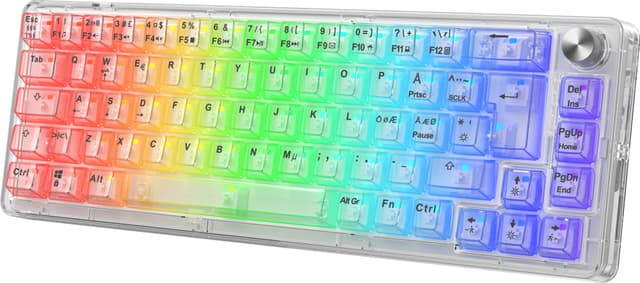 NOS C450 Mini Clear65 tastatur (gennemsigtig)