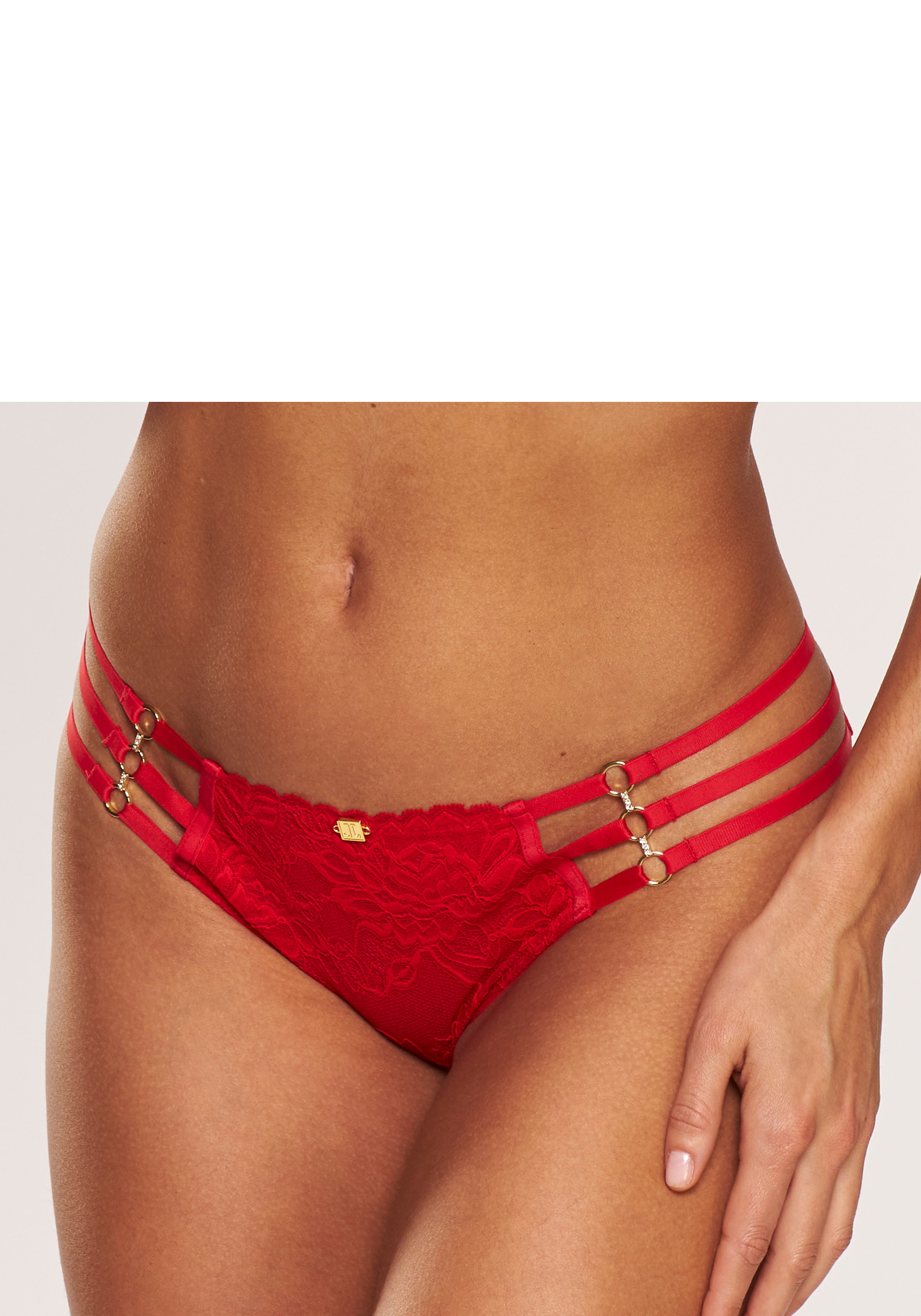 JETTE Slip , mit aufregenden Bänder- und Ringdetails, sexy Dessous