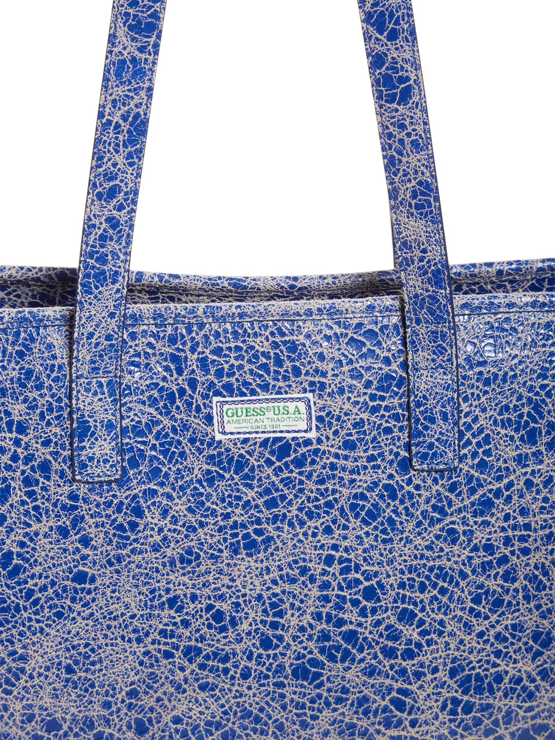 Bolsa Serapia em couro craquelado