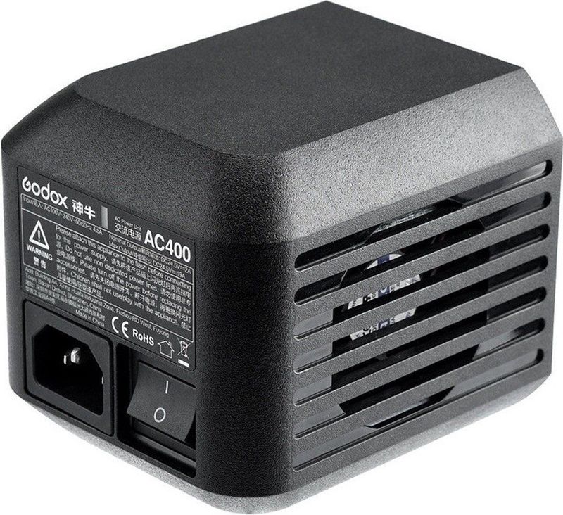 Godox - AC 400 Power Adapter - Stroomadapter - 100 tot 240V - 50/60 Hz