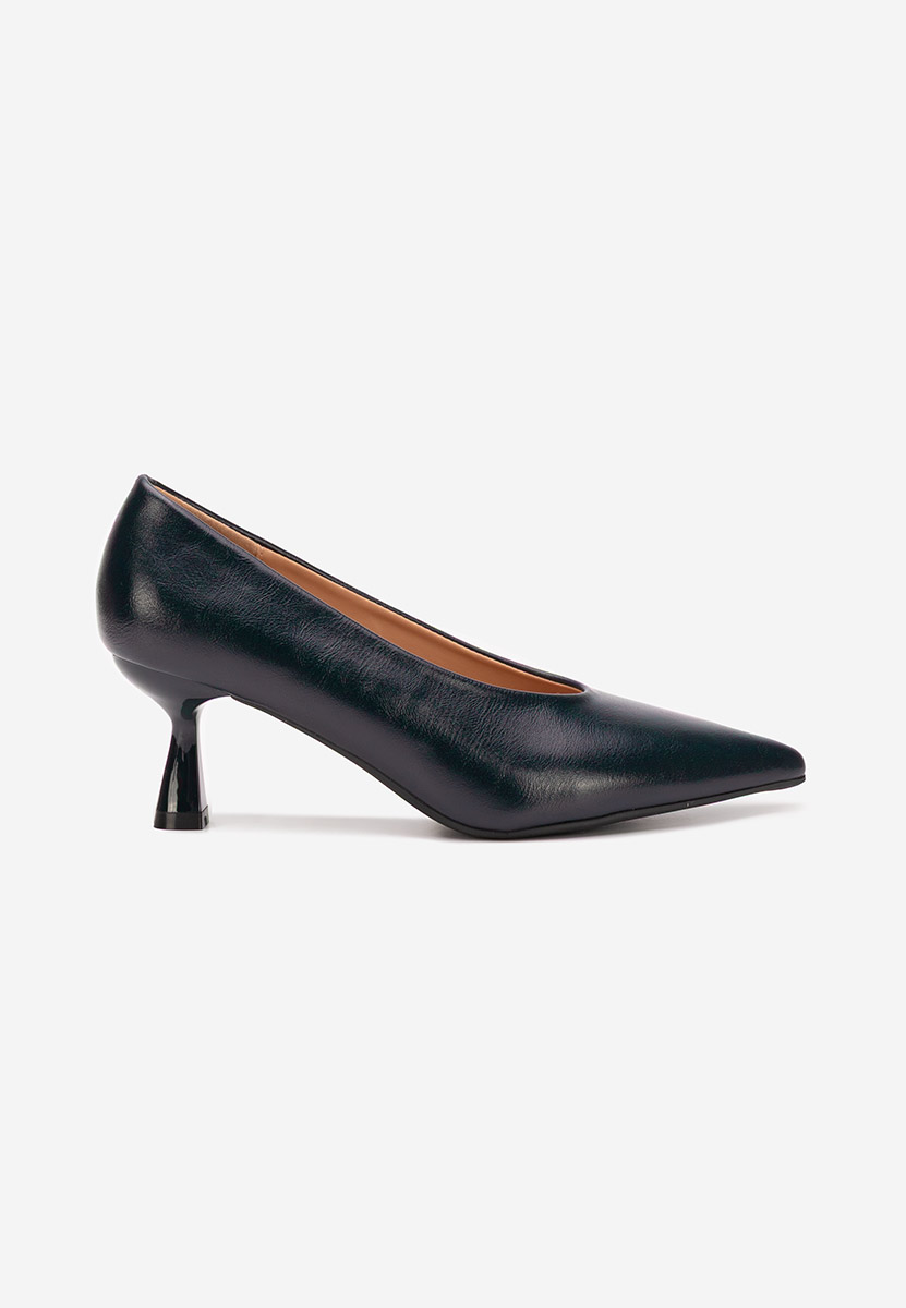 Chaussures à talon fin marine Glacia