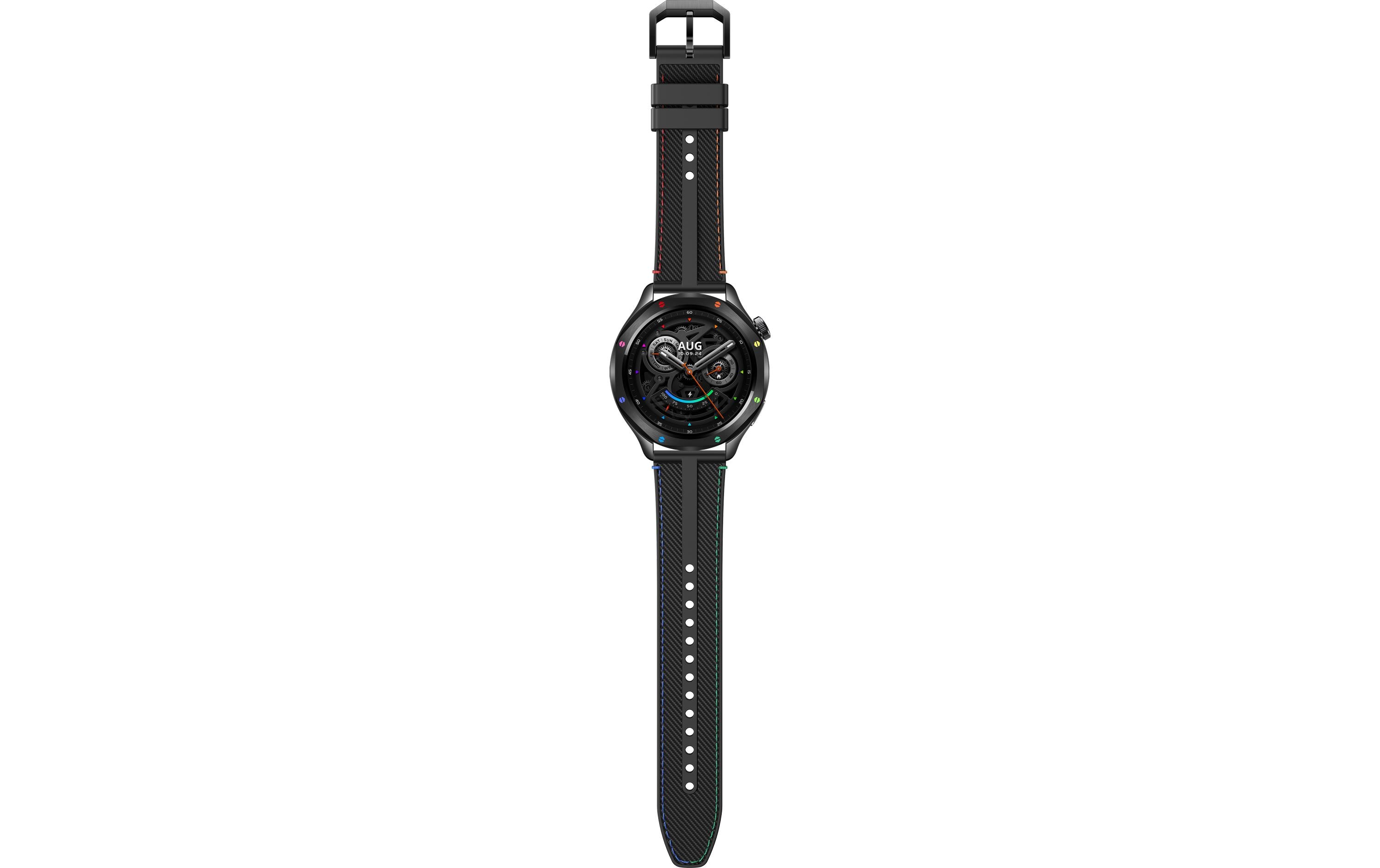Smartwatch S4 Rainbow<br>Smartwatch mit drehbarer Krone und AMOLED-Display