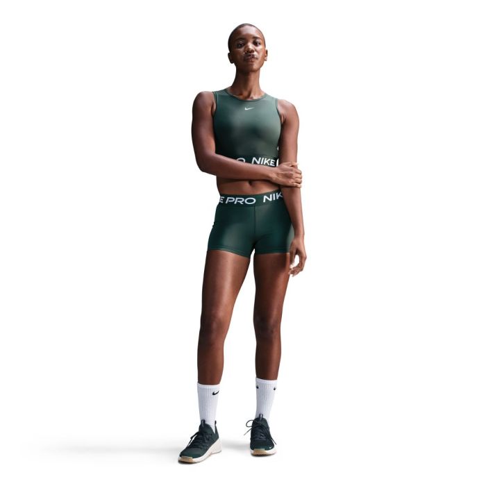 Nike Dame Korte tights Pro 365 3 Inch Shorts Grøn