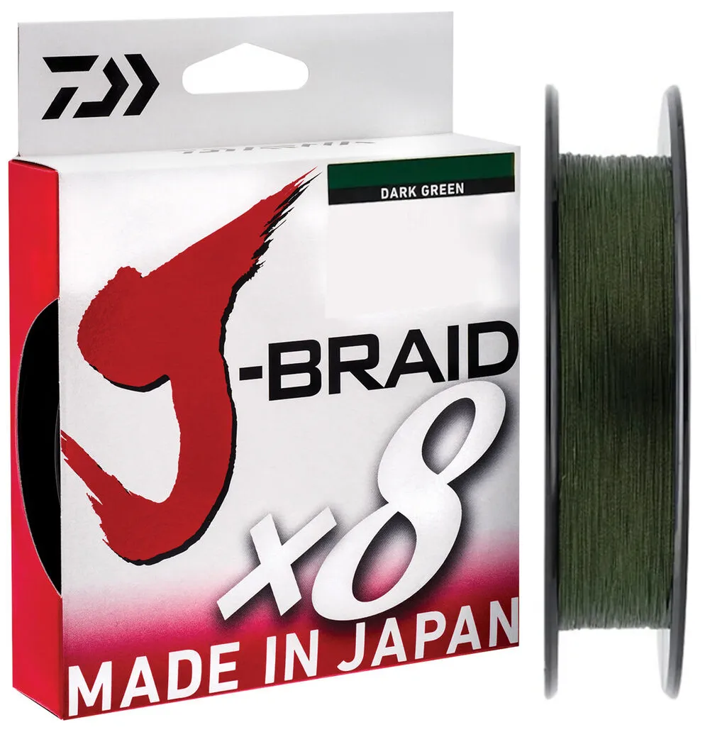 Daiwa Daiwa J-Braid X8 Dark Green 300m