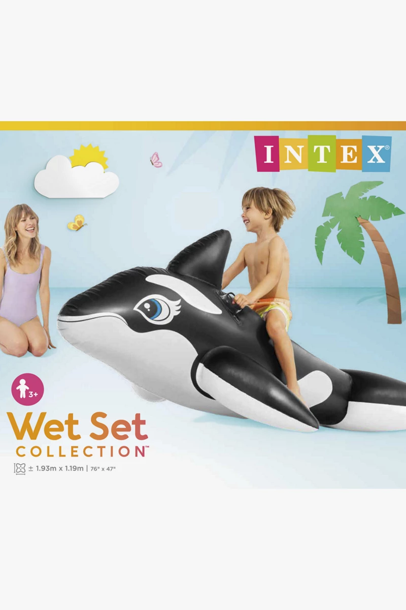 Intex Whale Ride-On Kinder Schwimmtier