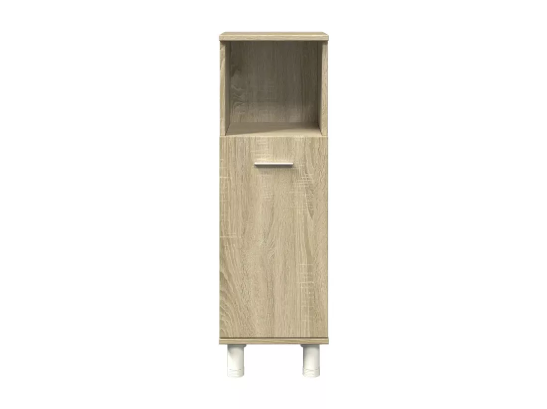 Armoire de salle de bain chêne sonoma 30,5x30x95 cm