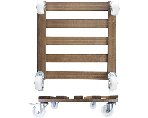 Wagner Gigant houten plantenwagen, 45x45 cm, draagvermogen 250 kg