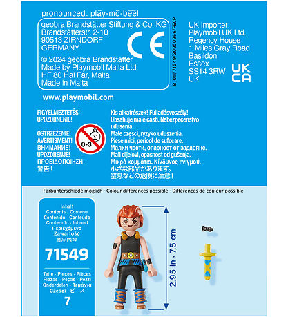 Playmobil Asterix - Adrenalin - 71549 - 7 Dele