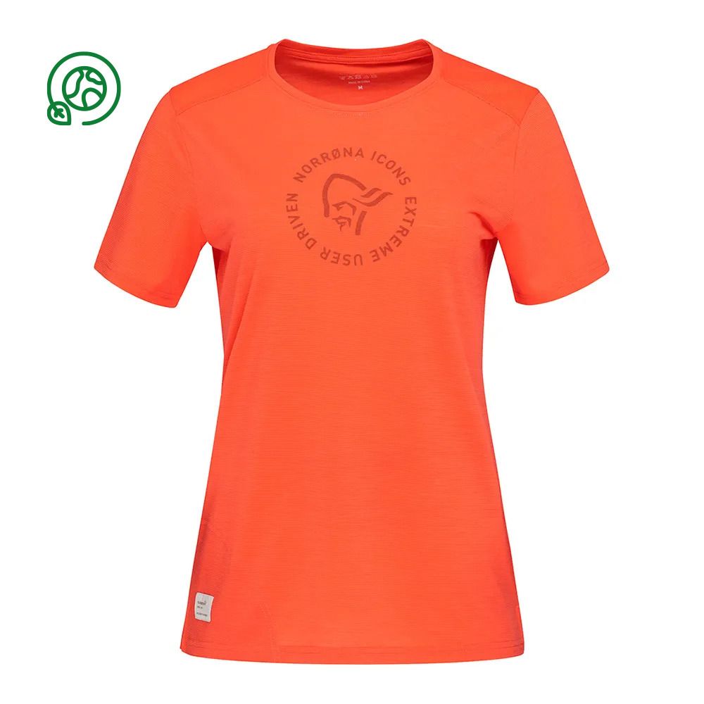Norrona SVALBARD - Maillot Femme orange alert