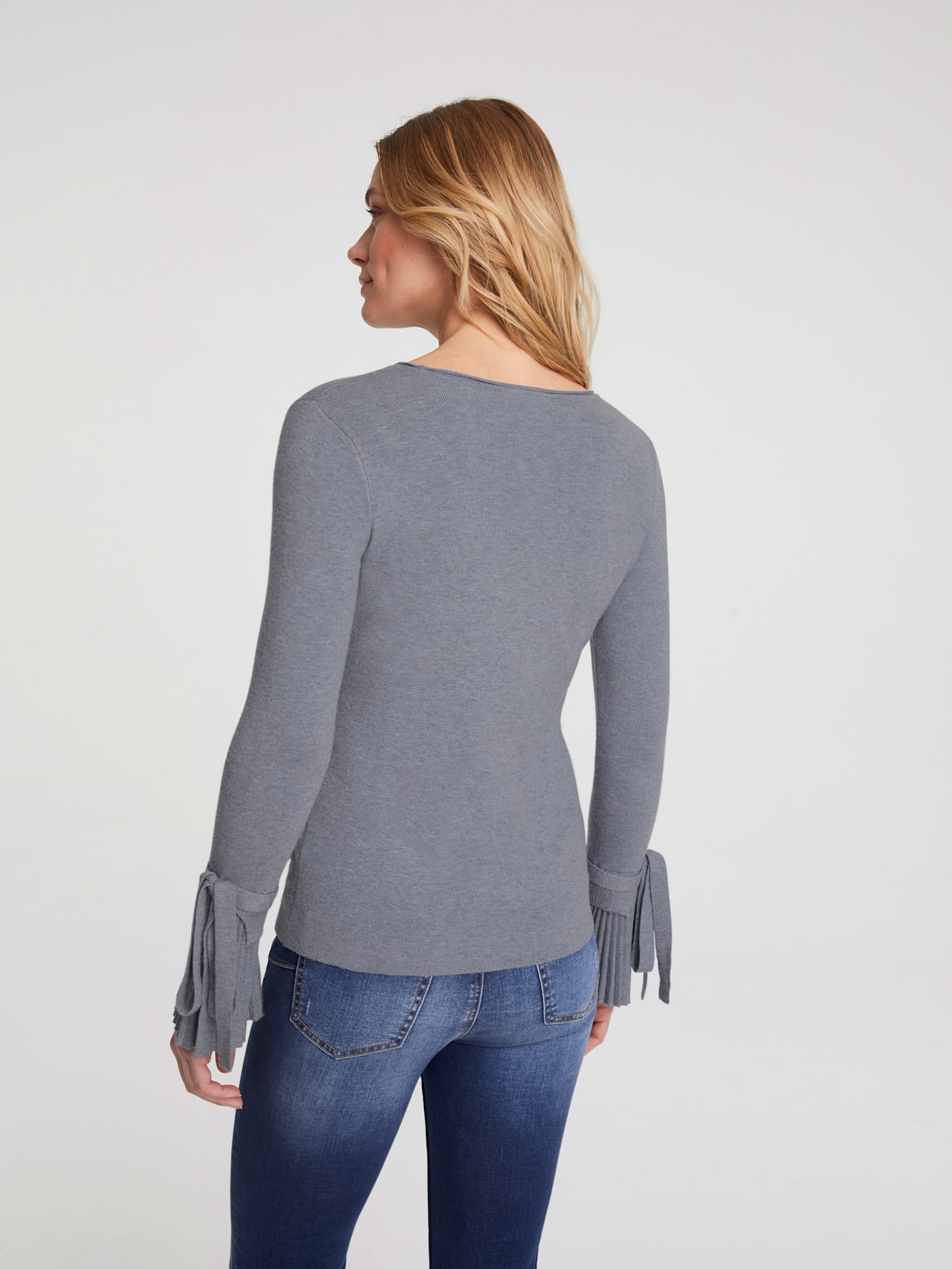 Pull tricot fin doux et agréable