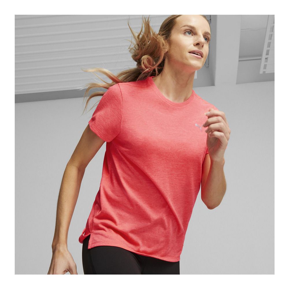 Puma RUN FAVOURITE - Maillot Femme fire orchid heather