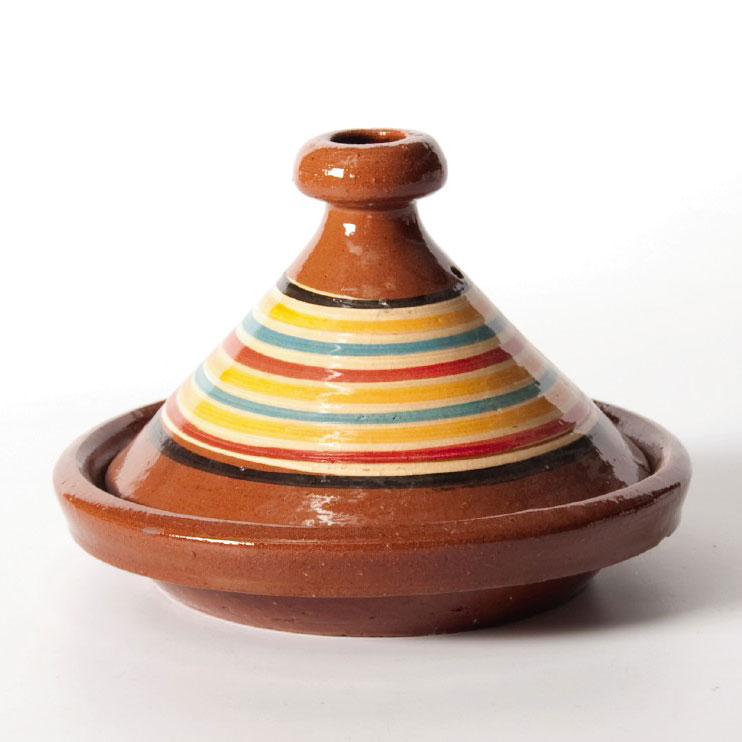 Tajine 'Kenitra', braun, multicolor, Ø 20 cm zu 9,00