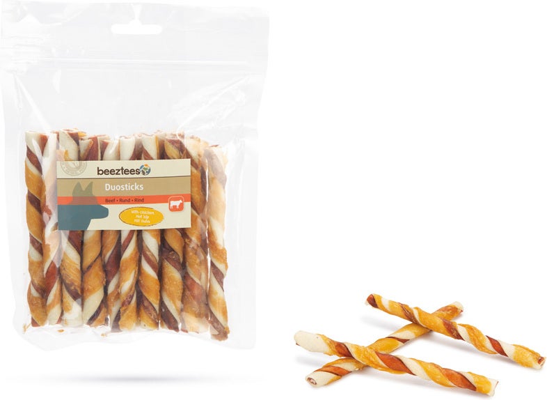 Beeztees duosticks met kip 20 stuks