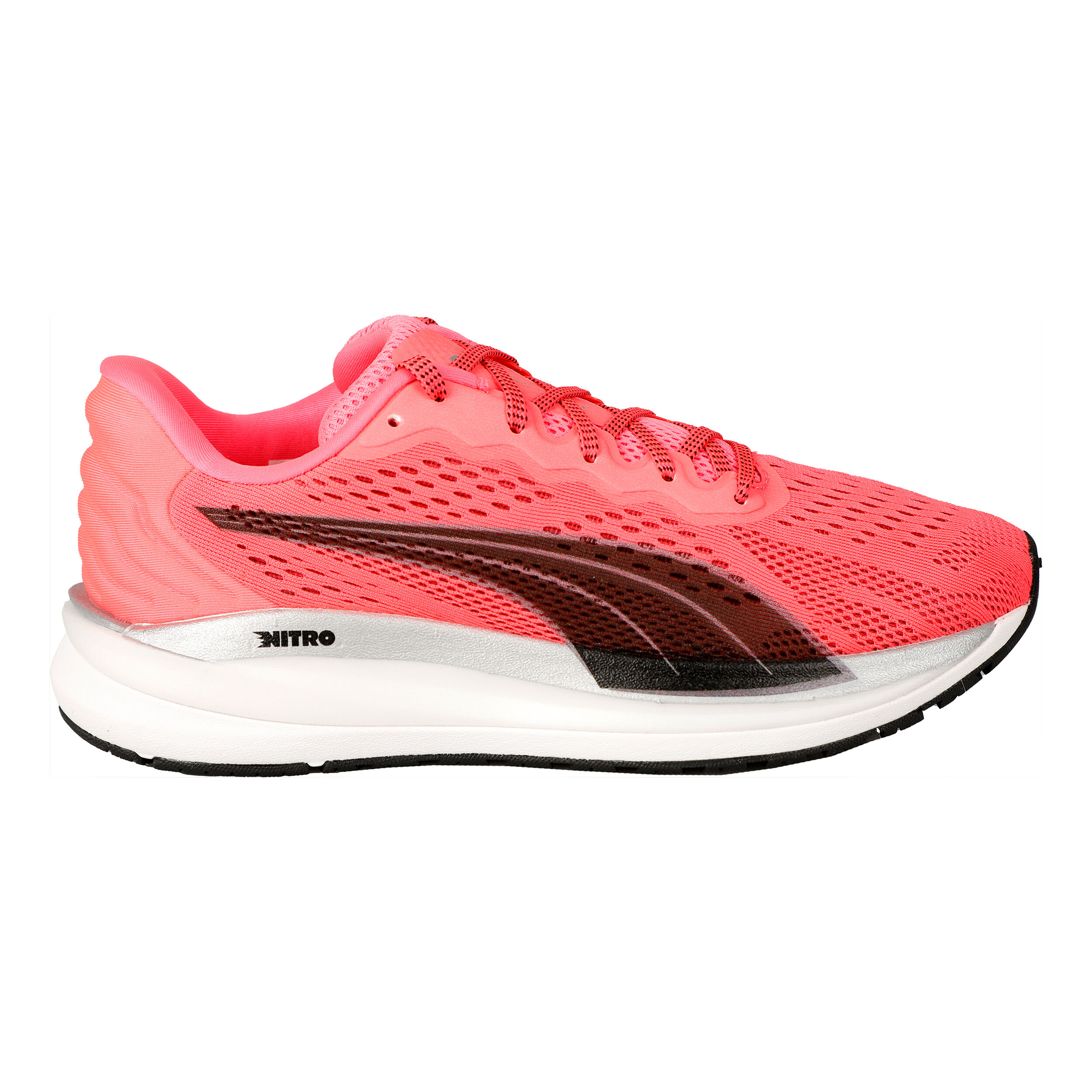 Puma Magnify Nitro Surge Chaussure De Running Sans Stabilisateurs Femmes - Pink , Noir