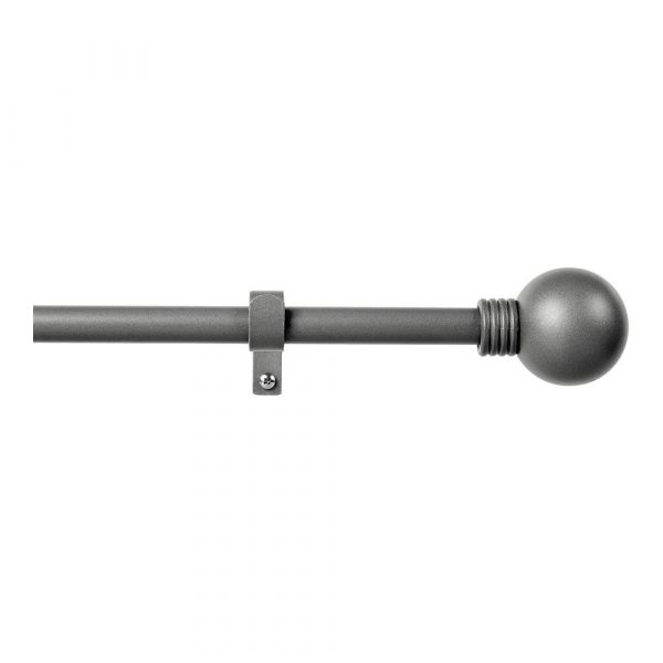 Storplanet Kit Varão para Cortinados Anillo Extensível de 110 a 200cm Chumbo