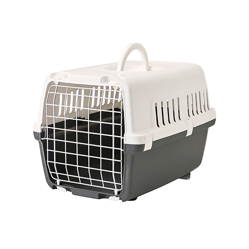 Caisse de transport pour animaux plastique 27.5x27.5x48cm