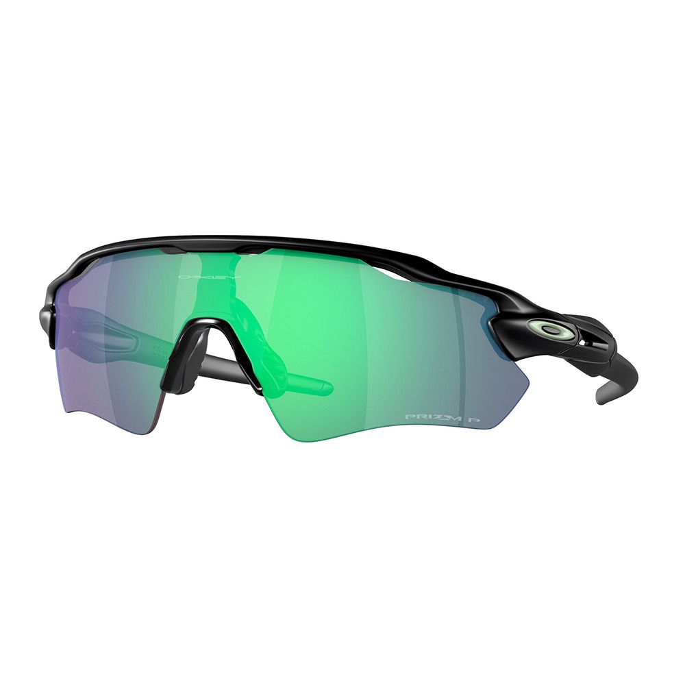 Oakley RADAR EV PATH - Lunettes de soleil matte black/prizm jade polarized