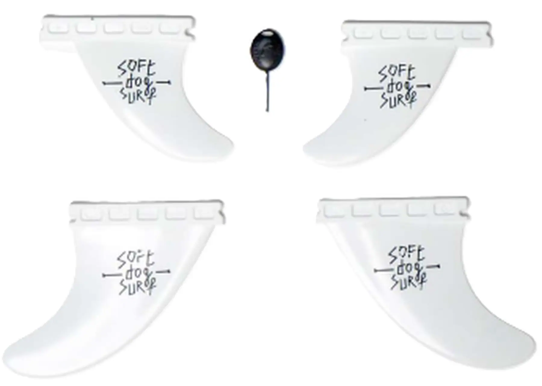 Softdog Futures Soft Top Fin - Surfboards | SkatePro