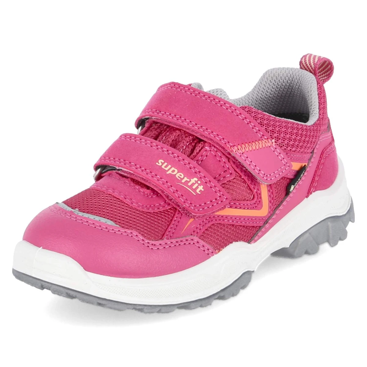 SuperfitKlettschuhe JUPITER - PINK/GRAU