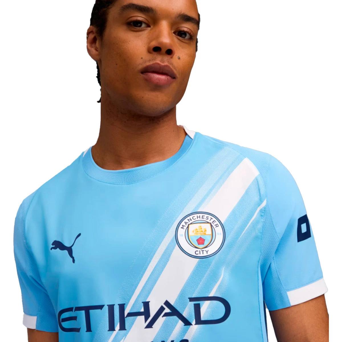 Camisola Puma Manchester City Primeiro Equipamento Authentic 2025-2026