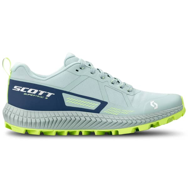 Chaussure trail SCOTT W'S SUPERTRAC 3 FRESH GREEN/METAL BLUE