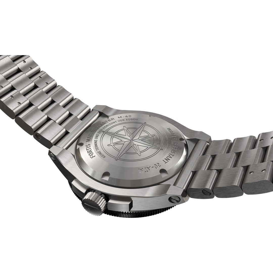 Fortis Marinemaster M-40 Rockstone Gray Block Bracelet